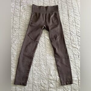 JoyLab Chocolate Ribbed Leggings